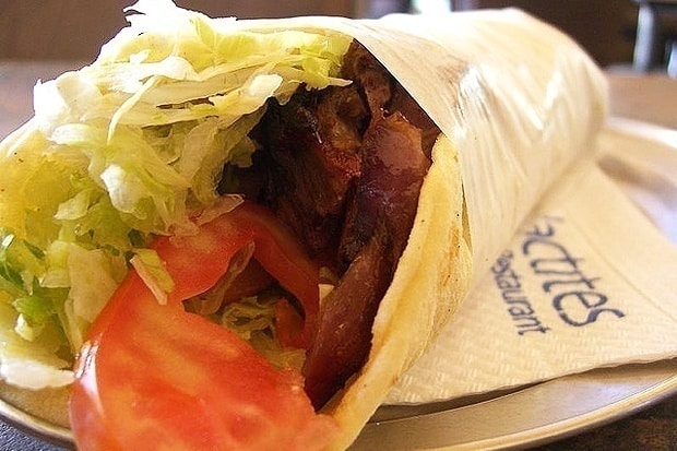 Try a chicken or lamb souvlaki at Stalactites, a Melbourne institution. Photo: Alpha via Flickr