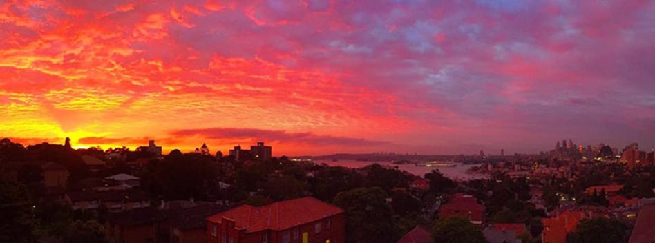 Sydney: Đắm mình trong khung cảnh bình minh đẹp rạng rỡ trước bão lớn - ảnh 2