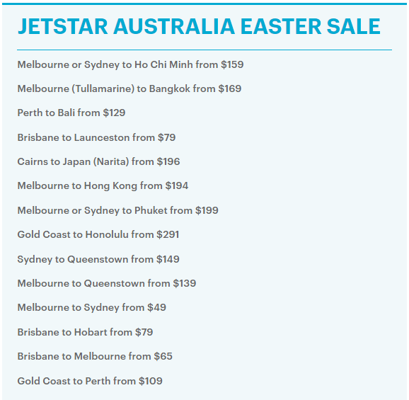 Úc: Jetstar tung khuyến mãi đợt Lễ Phục Sinh với giá vé bay về Việt Nam cực rẻ - ảnh 2