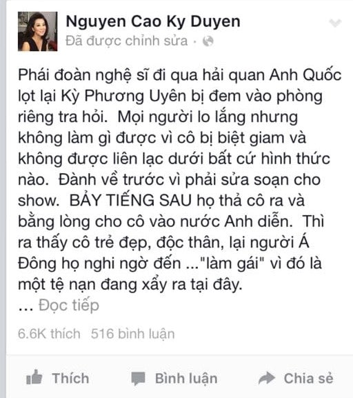 MC Ky Duyen tiet lo ca si Ky Phuong Uyen bi tam giu bay tieng o Anh hinh anh 2