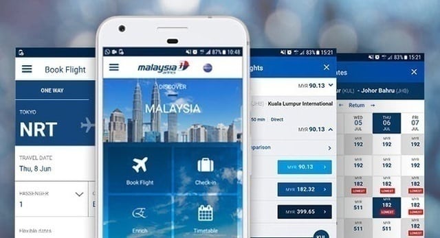 Những ứng dụng hãng hàng không mà bạn có thể tải về máy điện thoại của mình.