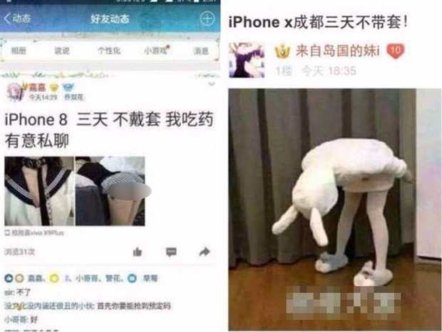 Cơn sốt iPhone X lan đến Trung Quốc, nhiều cô gái trẻ vội rao bán thân để lên đời điện thoại - Ảnh 2.
