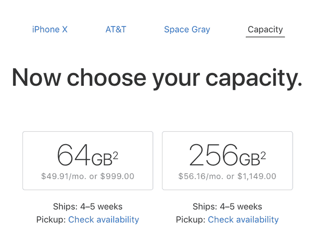  Đơn đặt hàng iPhone hiện tại sẽ xuất xưởng sau 4-5 tuần. 