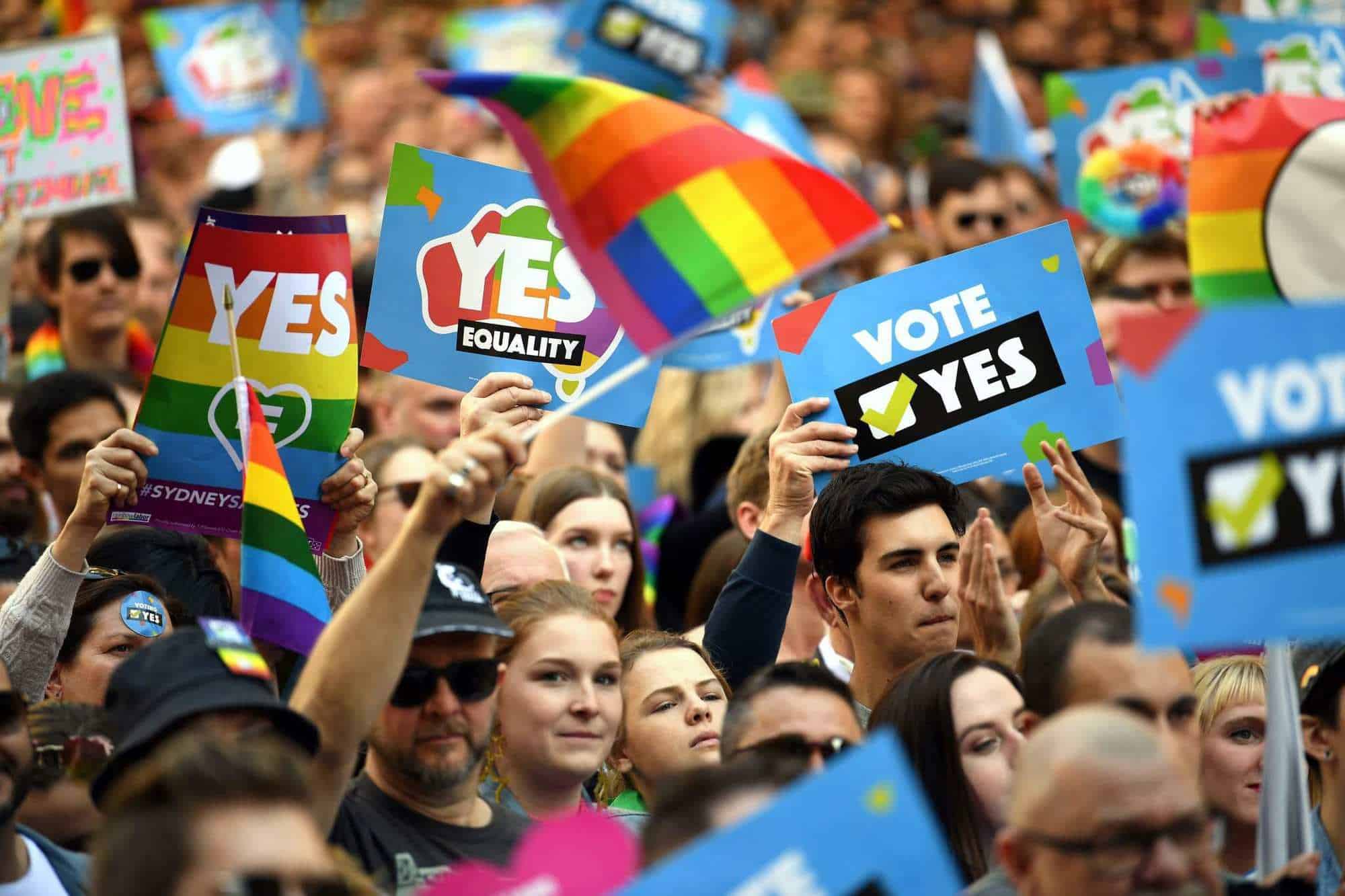 Tin vui trong ngày: Người dân Úc bỏ phiếu đồng ý hợp thức hóa hôn nhân cùng giới! - Ảnh 1.