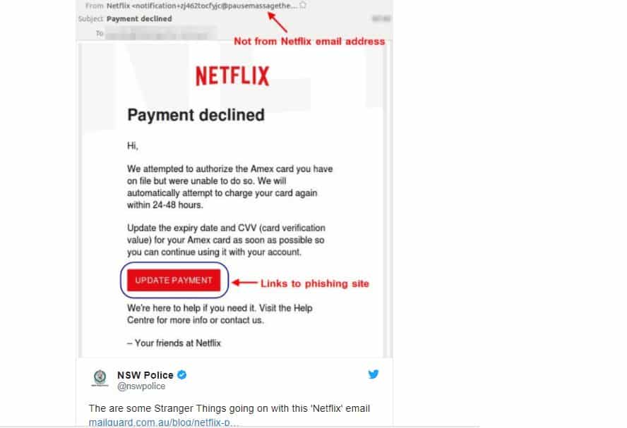 yH5BAEAAAAALAAAAAABAAEAAAIBRAA7 - NSW: Cảnh sát đưa ra cảnh báo cho khách hàng của Netflix về các email lừa đảo