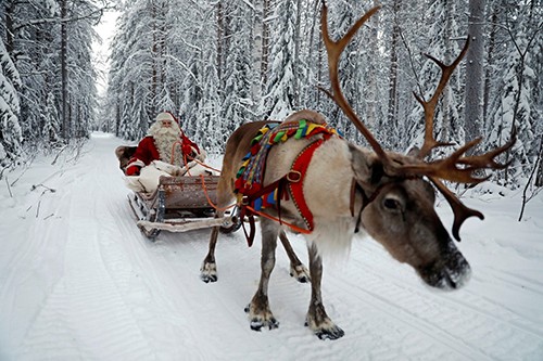 Vùng Lapland, Phần Lan, là quê hương của ông già Noel. Ảnh: Reuters