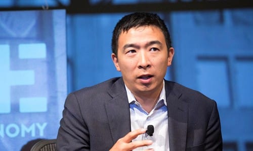 Andrew Yang muốn tranh cử Tổng thống Mỹ năm 2020. Ảnh: Andrew Yang