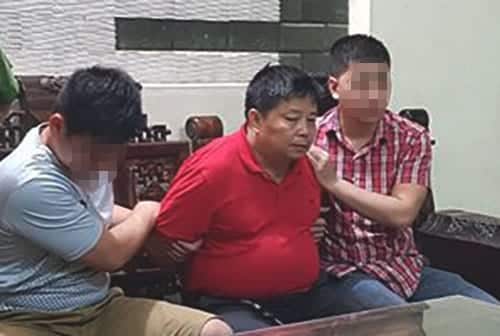 Ông trùm ma túy xứ Lạng, Triệu Ký Vòong bị công an bắt tại nhà ngày 16/5.