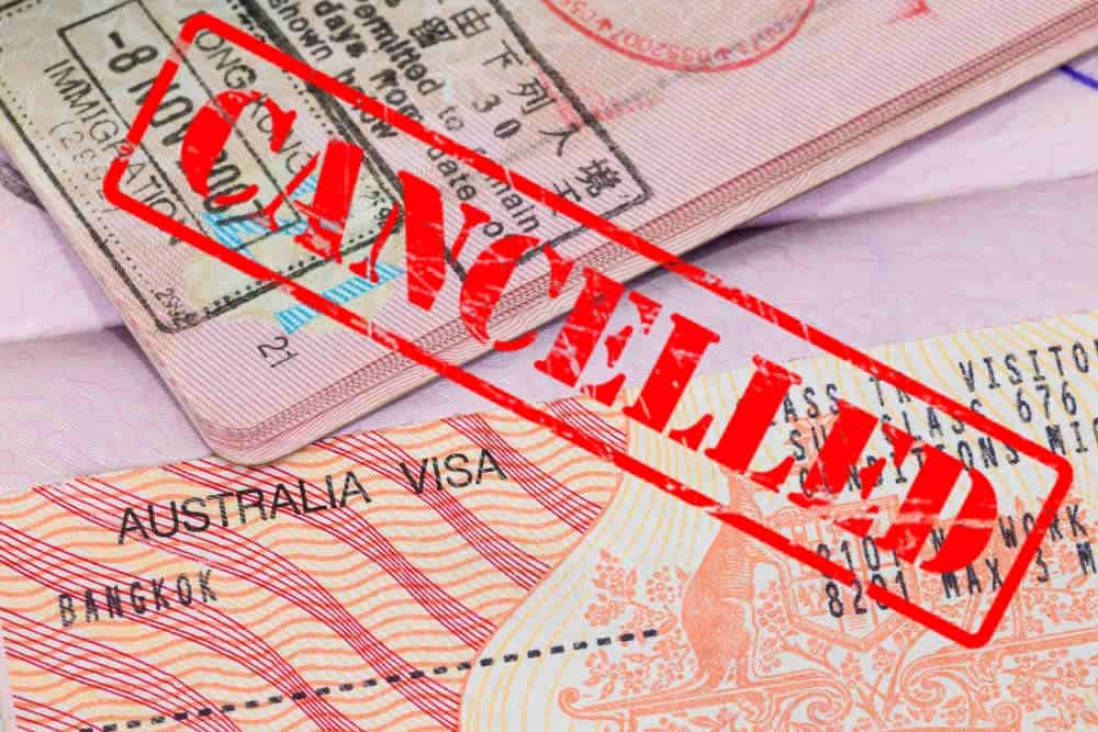 Bị từ chối visa Úc