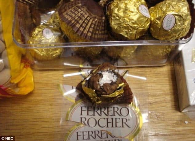  A stash of chocolate truffles was seized at a New York airport because they were stuffed with $500,000 worth of cocaine