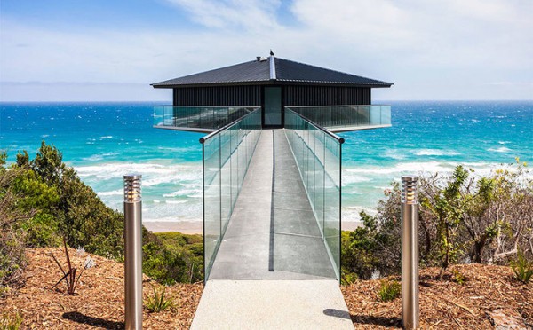 Ngôi nhà nghỉ dưỡng lơ lửng trên mặt biển ở Úc - Ảnh 10.