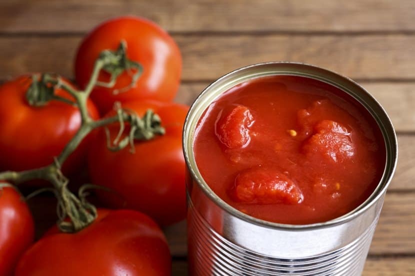 Cà chua tươi và được trồng hữu cơ thì tốt nhưng cà chua đóng hộp thì không nhá.