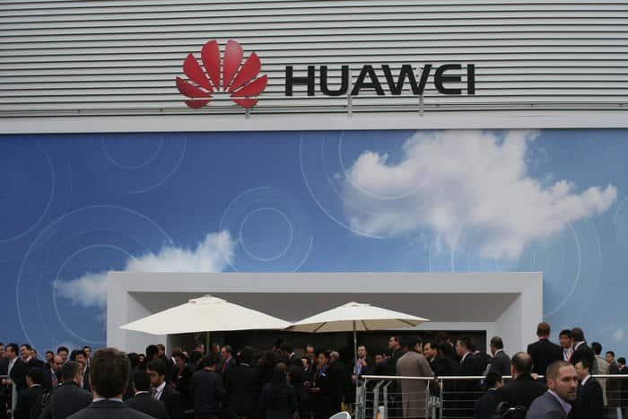 Huawei, a giant Chinese telecommunication company.