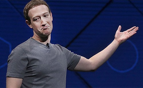 Facebook của Mark Zuckerberg tiếp tục gặp hạn trong năm 2018. 