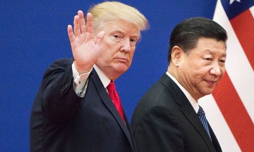 Tổng thống Mỹ - Donald Trump và Chủ tịch Trung Quốc - Tập Cận Bình. Ảnh: AFP