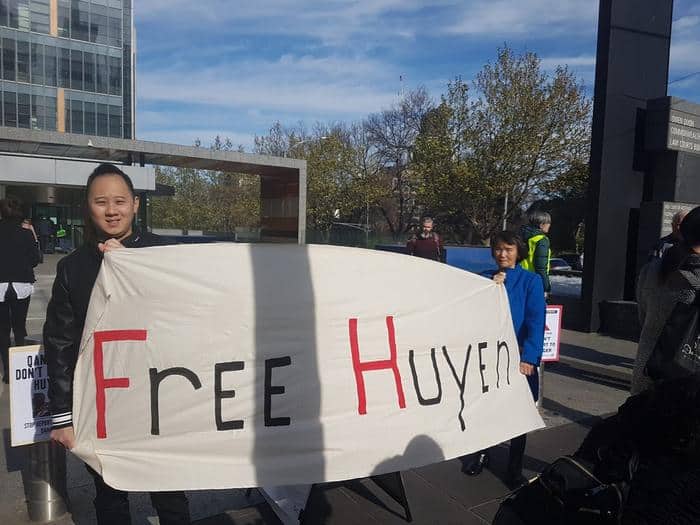 Paul Lee - Huyen&#039;s husband - in a campaign to free her