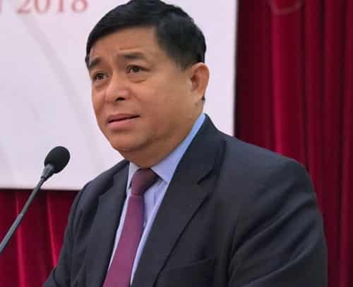 Bộ trưởng Kế hoạch & Đầu tư Nguyễn Chí Dũng chia sẻ tầm nhìn phát triển 2019. Ảnh: H.Thu