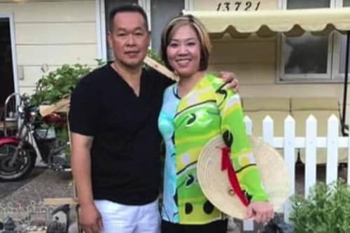 Tony Le và vợ My Huong Huynh Truong. Ảnh: CBS.