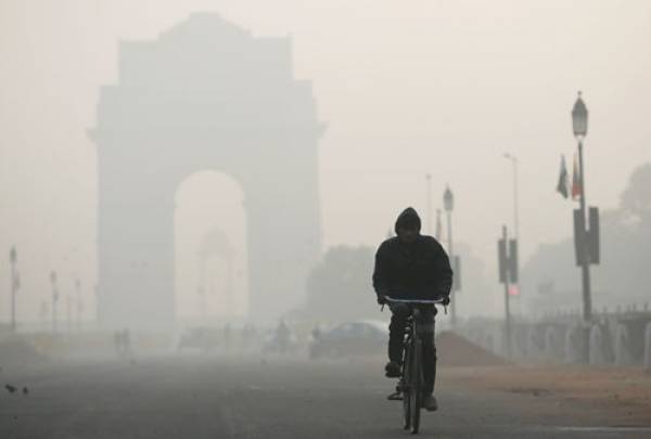 Bầu không khí ô nhiễm tại thủ đô New Delhi - Ấn Độ. Ảnh: REUTERS