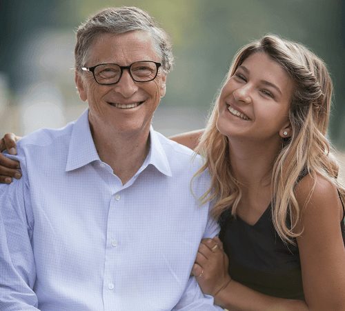 Bill Gates và con gái