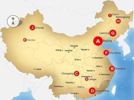 Bản đồ tiết lộ "Trang trại người" để thu hoạch nội tạng tại Trung Quốc