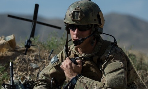 Lính không quân Mỹ tham chiến tại Afghanistan năm 2015. Ảnh: USAF.