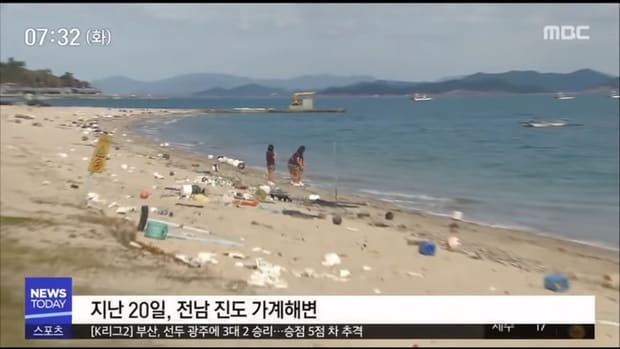 Hàn Quốc xả 6 tấn rác ra biển trong ngày Làm sạch bờ biển để người yêu môi trường có cái mà nhặt - Ảnh 1.