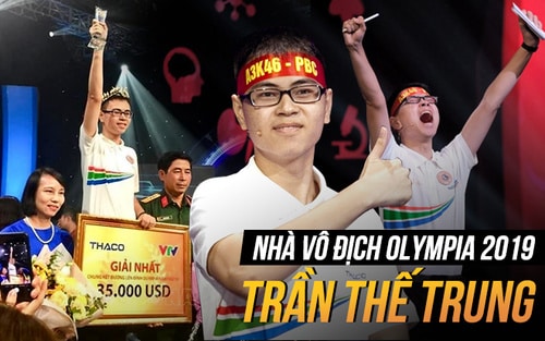 Olympia đã trở thành “bệ phóng” cho các bạn trẻ tại Việt Nam. Mới đây nhất, nam sinh Trần Thế Trung đã trở thành nhà vô địch năm thứ 19