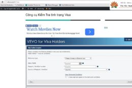 Check visa Tai Uc
