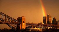 cầu vồng kép ở Sydney