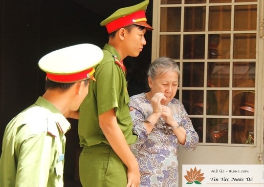 bà cụ nhận án tử