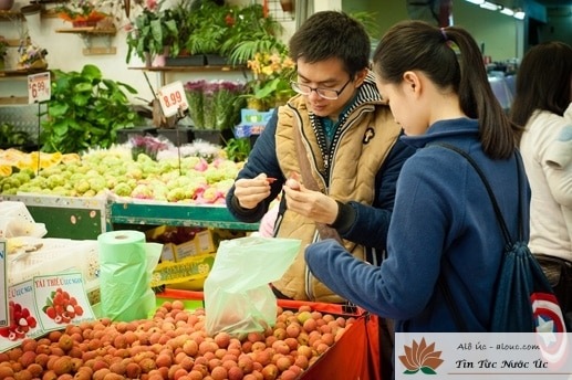 vải ở úc