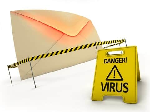 Kết quả hình ảnh cho email virus