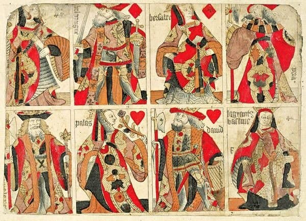 Lá K cơ là cách điệu của vua Charles VII nước Pháp