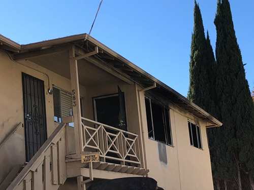 Hiện trường vụ cháy nhà ở San Jose. Ảnh: BayAreaNewsGroup.