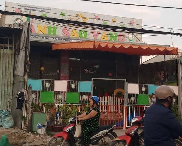 Co giao o Sai Gon tat tre nut xuong ham hinh anh 1