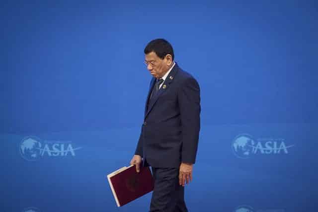 
Tổng thống Philippines Rodrigo Duterte Ảnh: Bloomberg
