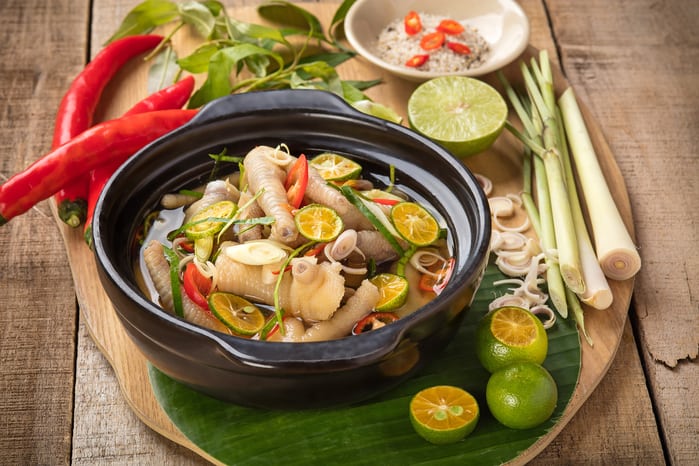 Những món ăn khó cưỡng được chế biến từ chân gà nhìn thôi đã thèm