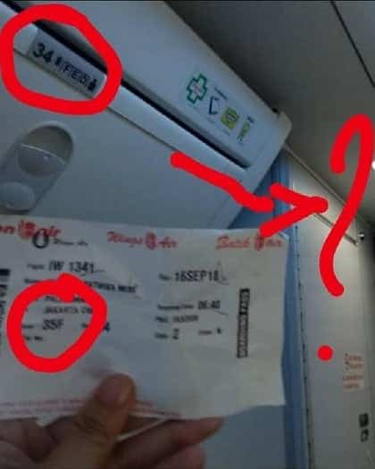 Tấm vé của Satwika. Ảnh: AiseR.