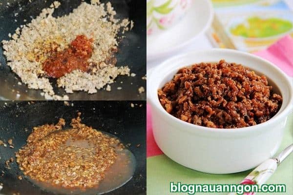 Ảnh minh họa 4 - Tuyệt ngon với món thịt bò băm chưng mắm đậm đà, khó quên!