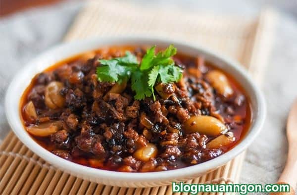 Ảnh minh họa 2 - Tuyệt ngon với món thịt bò băm chưng mắm đậm đà, khó quên!