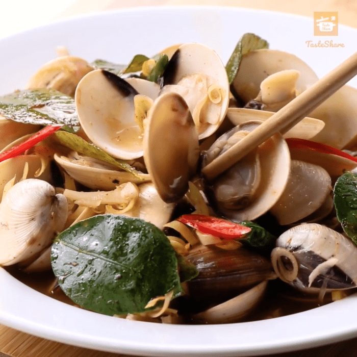 Bật mí cách làm món nghêu hấp thái thơm lừng, hàng quán cũng chào thua