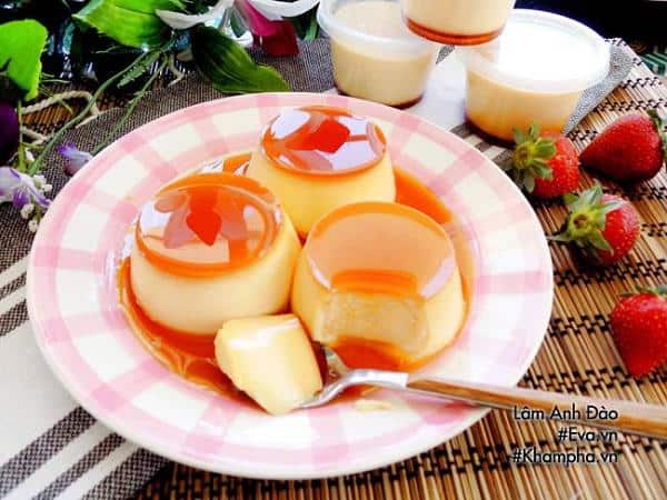 cach lam banh flan ngon, don gian mem mat min muot nguoi nguoi thich me - 1