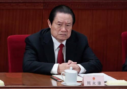 Cựu trùm an ninh Trung Quốc Chu Vĩnh Khang. Ảnh: Reuters.