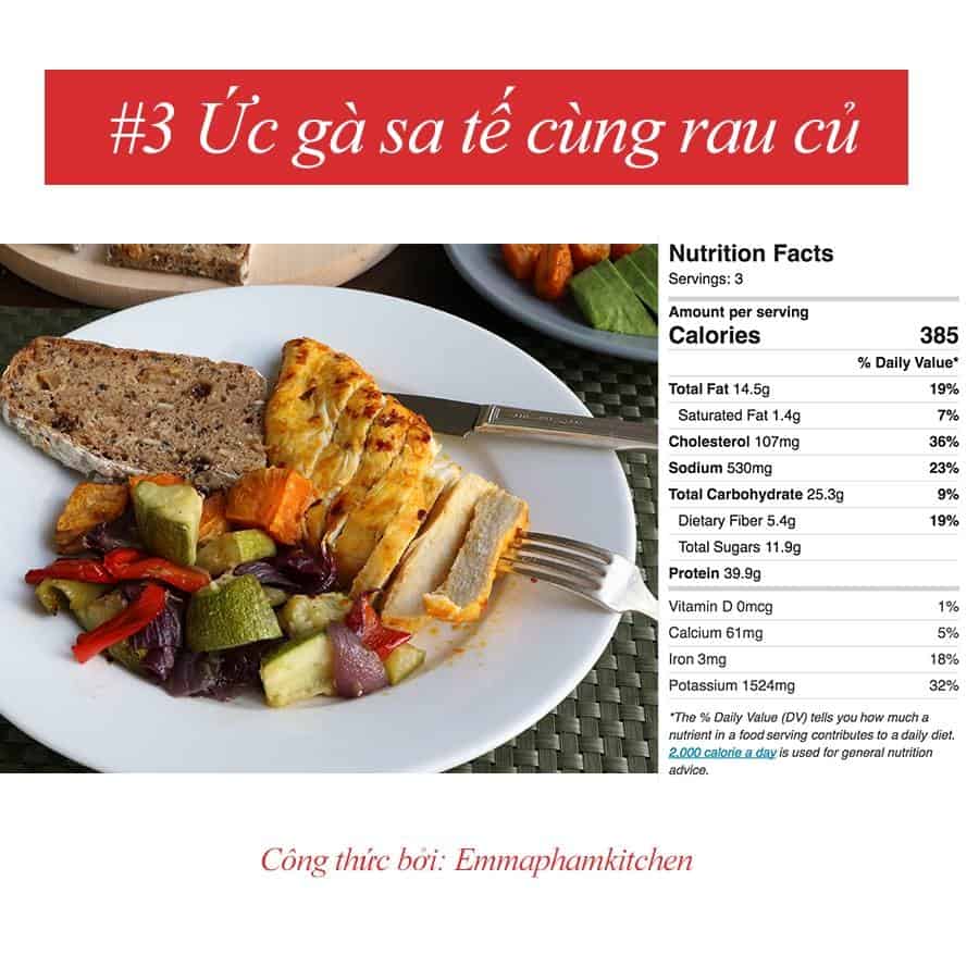 Thực Dưỡng: Khỏe người, đẹp dáng với 9 công thức từ ức gà