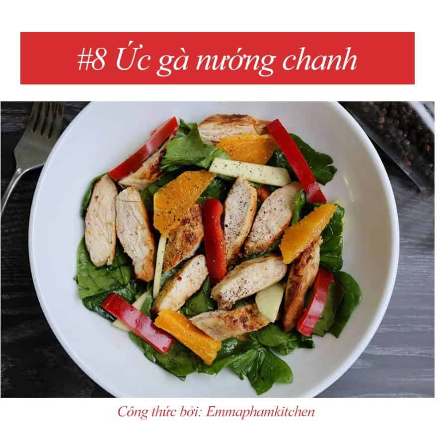 Thực Dưỡng: Khỏe người, đẹp dáng với 9 công thức từ ức gà