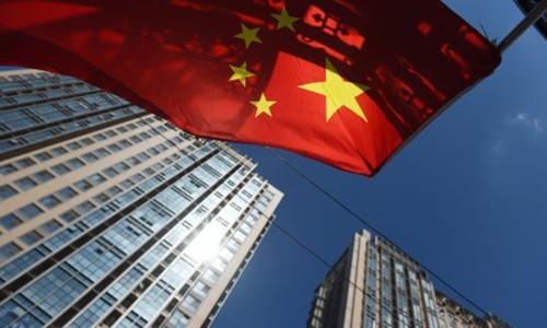 Bên ngoài một chung cư ở Bắc Kinh (Trung Quốc). Ảnh: AFP