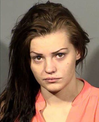 Nghi phạm Krystal Whipple. Ảnh: Las Vegas Police.
