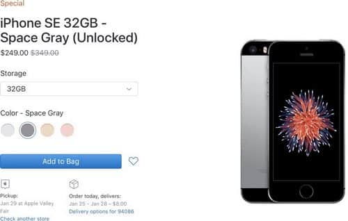 iPhone SE được Apple xả hàng với đầy đủ màu sắc.