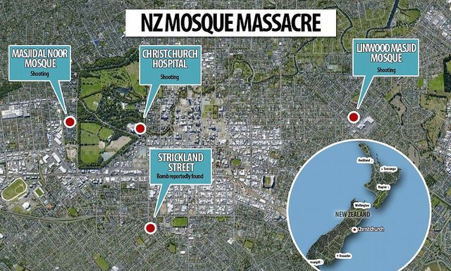 Xả súng liên tiếp ở New Zealand, có tới 27 người có thể đã thiệt mạng - 1